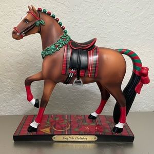 The Trail of Painted Ponies: “English Holiday” collectible horse figurine